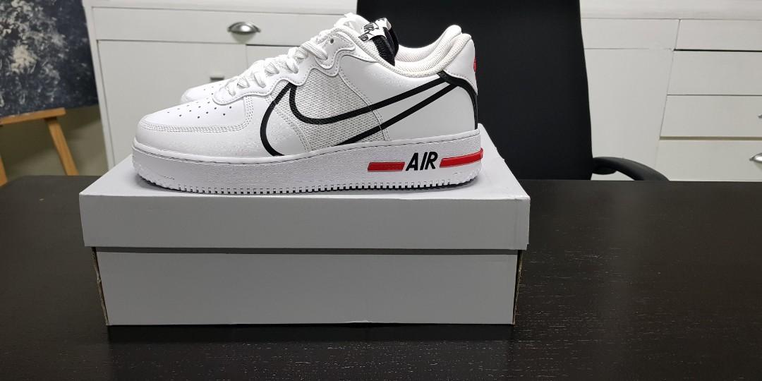 Nike Air Force 1 React size 9US 42.5 EUR For sale, Men's Fashion, Footwear,  Sneakers on Carousell