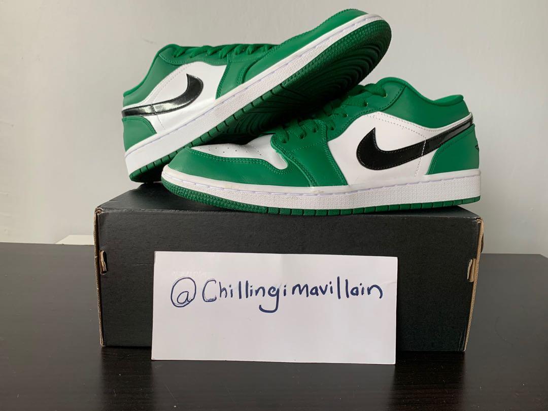 jordan 1 low cut green