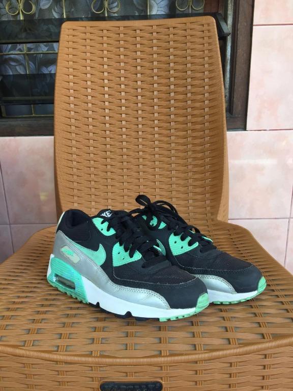 NIKE AIRMAX 90 MESH GS (SEPATU SNEAKERS), Fesyen Wanita, Sepatu di Carousell