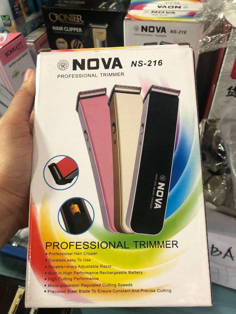 nova trimmer blade accessories