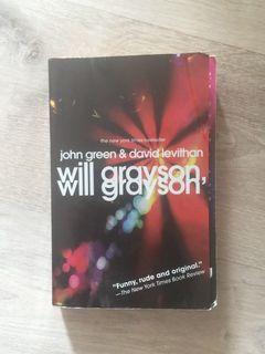 Novel Will Grayson, will grayson - John Green (English)