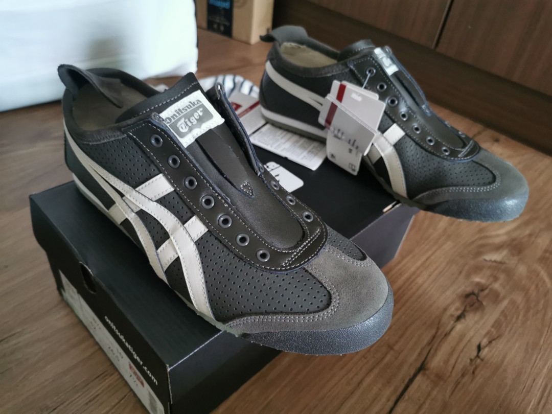 Onitsuka tiger dark sepia top
