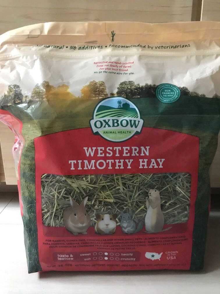 Oxbow Western Timothy Hay (40oz), Pet Supplies, For Small Animals, Pet