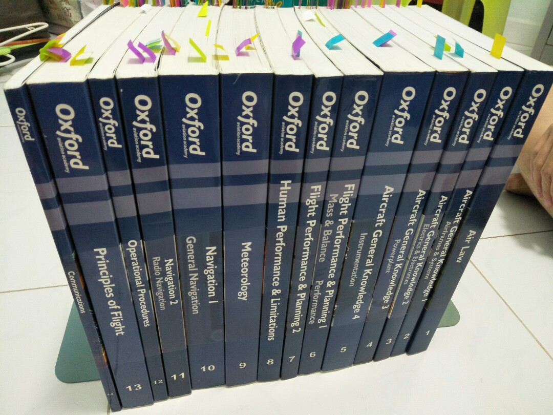 Oxford Aviation Academy ATPL textbooks, Hobbies & Toys, Books ...