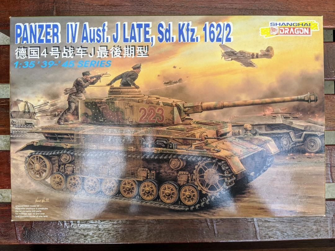 Panzer Iv Ausf J Late Sd Kfz 162 2 39 45 Series 1 35 Scale Kit No 6080 德国4号战车j最後期型 Toys Games Others On Carousell