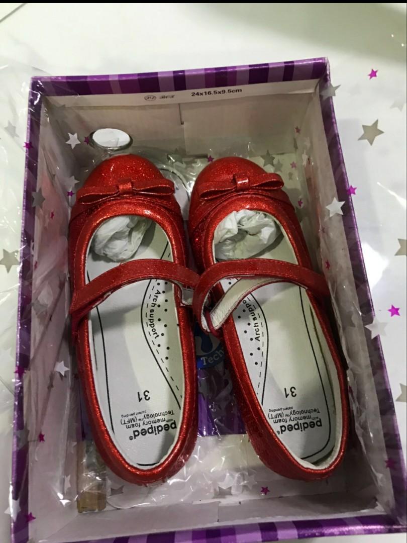 Red sequin hotsell shoe