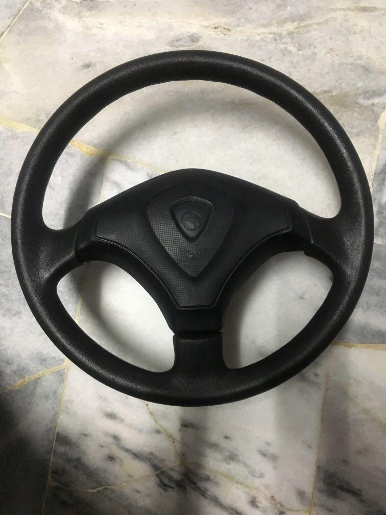 Proton saga steering wheel best sale size