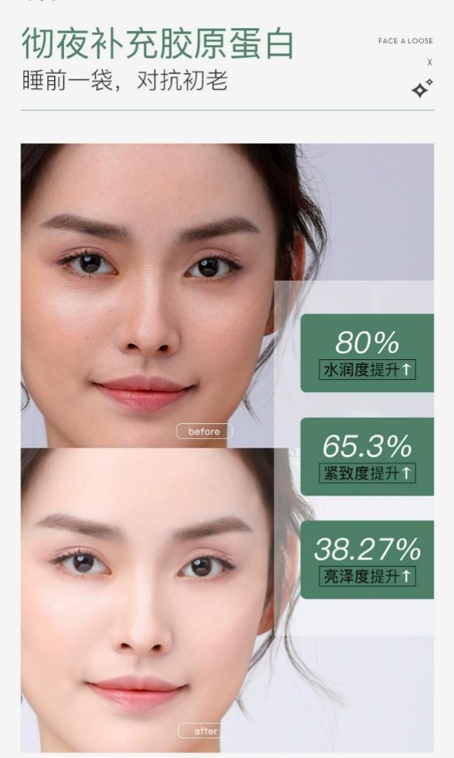 100 Original Quarxery Collagen Firming Sleeping Mask, Beauty