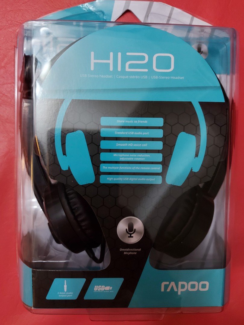 rapoo headset h120