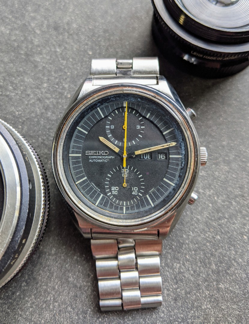 Rare JDM Seiko 6138-3003 Jumbo Automatic Chronograph, Luxury, Watches on  Carousell