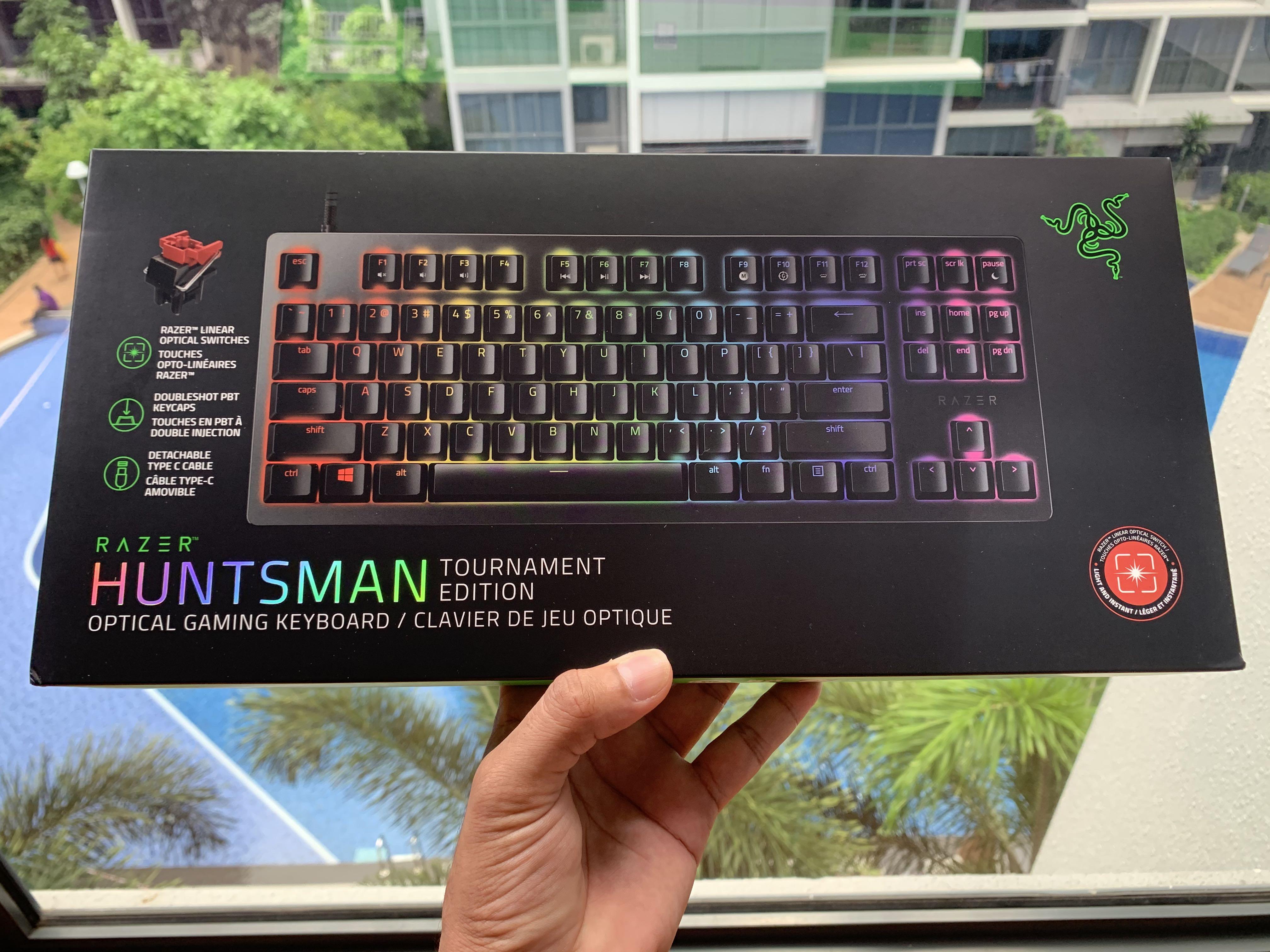 Razer Huntsman Tournament Edition Tkl Gaming Keyboard Computers Tech Parts Accessories Computer Keyboard On Carousell