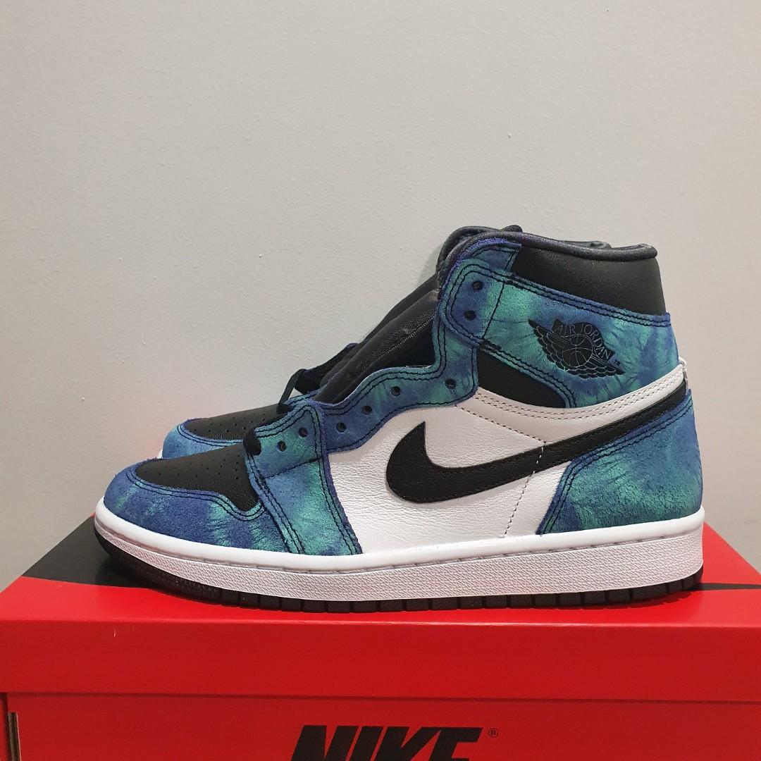 Air Jordan 1 Retro High Tie Dye, Men's Fashion, Footwear, Sneakers on  Carousell