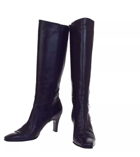 black long boots sale