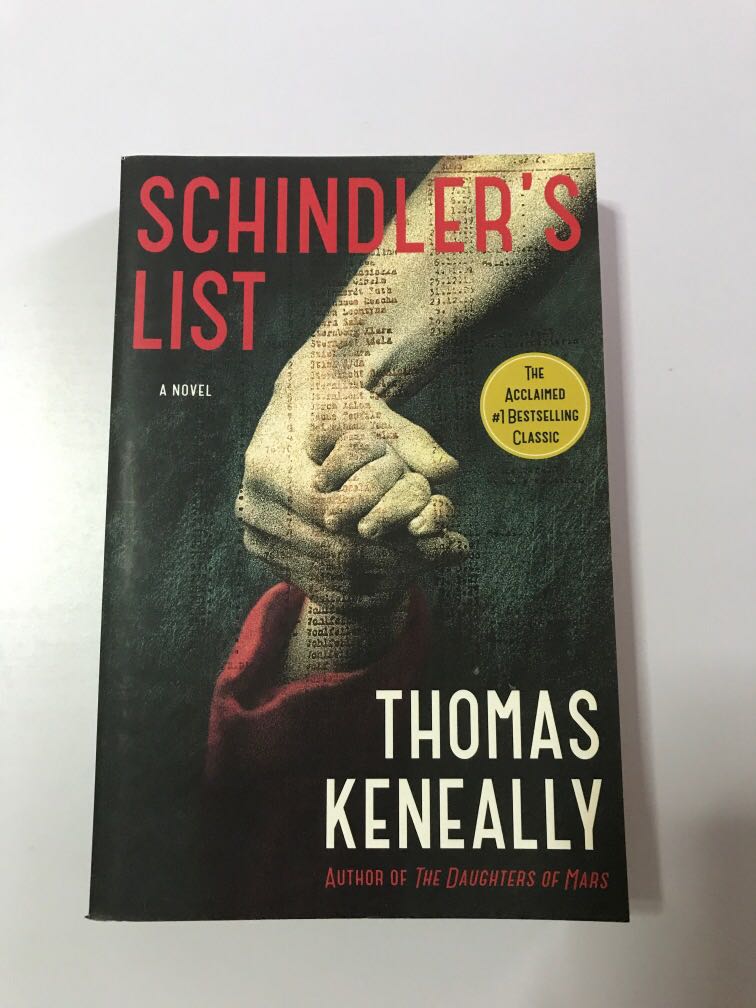 Schindler S List By Thomas Keneally Books Stationery Fiction On Carousell