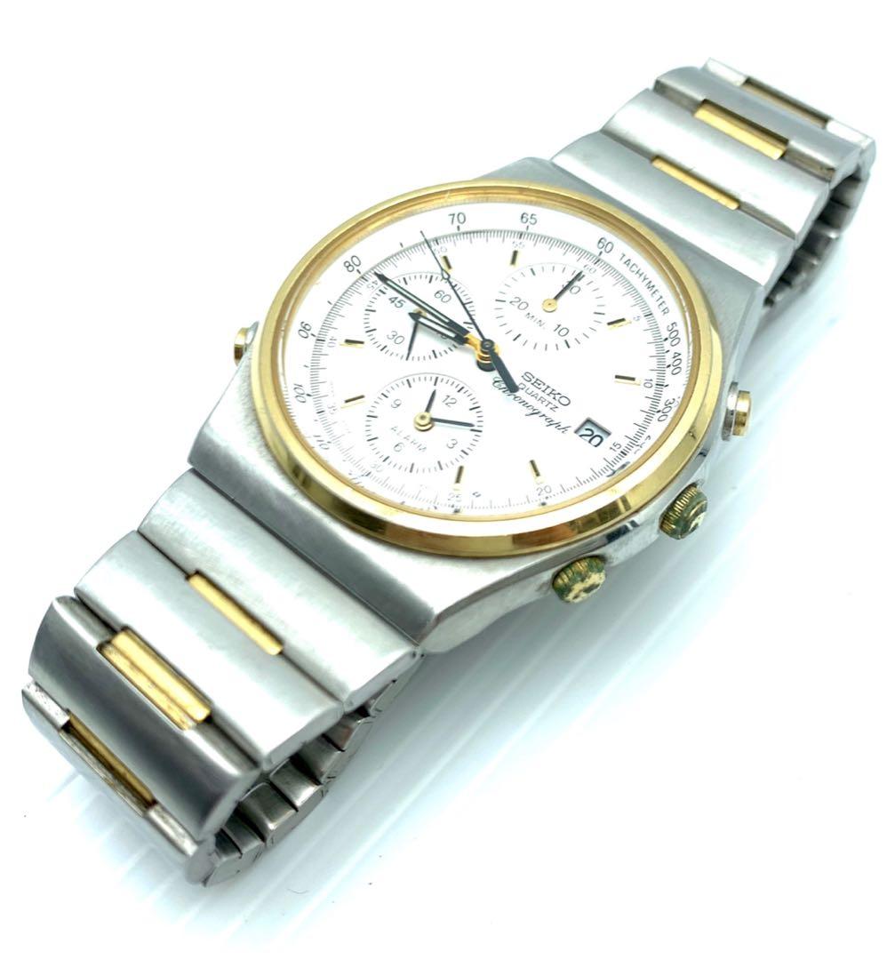 Seiko Chronograph Watch 7T32-7A2A, Men's Fashion, Watches & Accessories,  Watches on Carousell