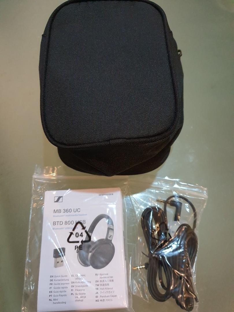 Mb360 Set Sennheiser MB360 UC Headset, Audio, Headphones & Headsets on Carousell