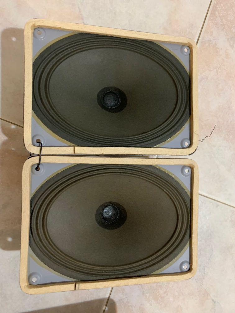 Enceinte PHILIPS AD7080 Vintage Plein Gamme Double Cône 8 Ohms - Occasion