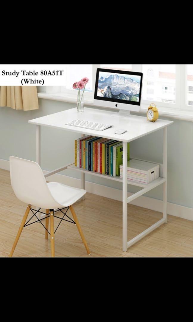 Simple Design Computer Study Table, Furniture & Home Living, Furniture ...