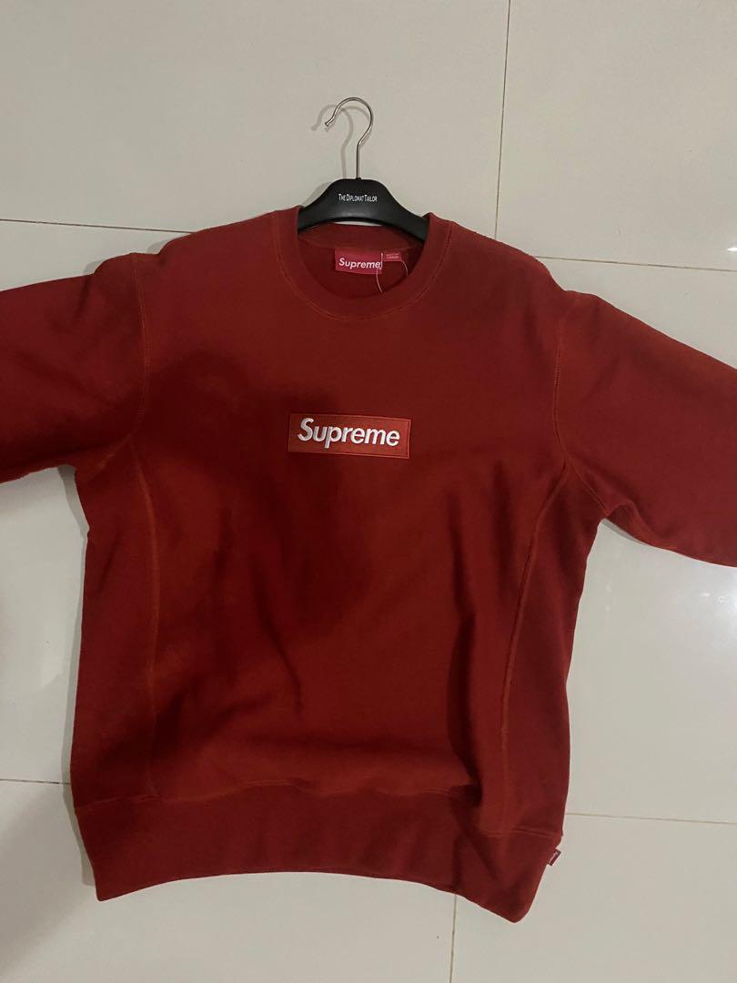 supreme classic logo crewneck