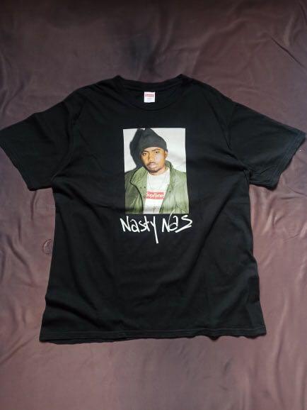 Supreme shirt with nas sales