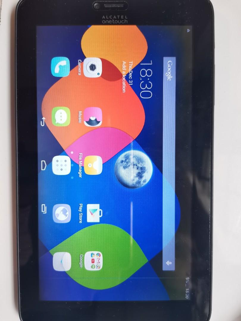 Tablet Alcatel One Touch Pixi 3 Mobile Phones Tablets Tablets On Carousell