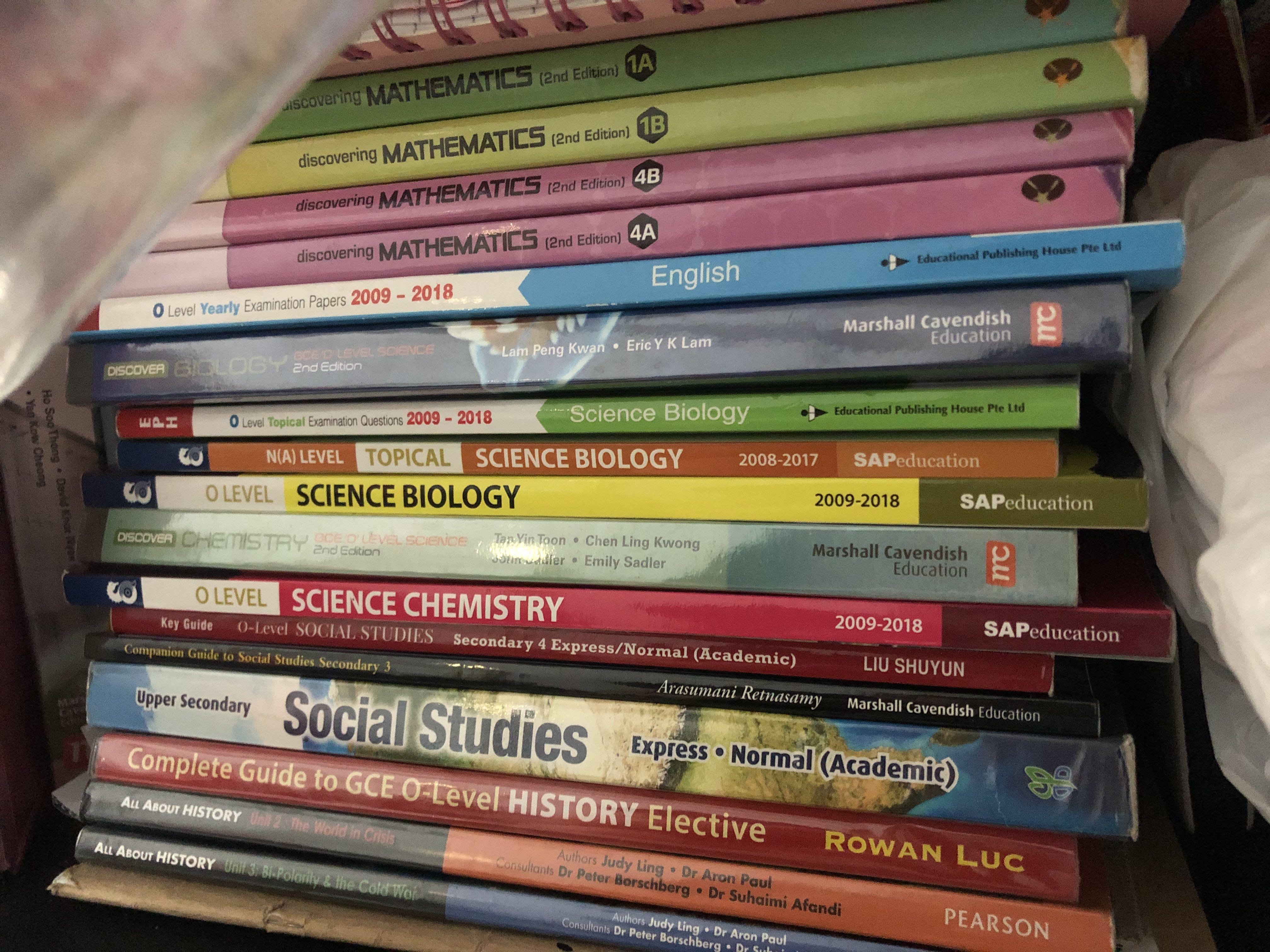 Textbooks O S Tys Guide Books For O S Books Stationery Textbooks Secondary On Carousell
