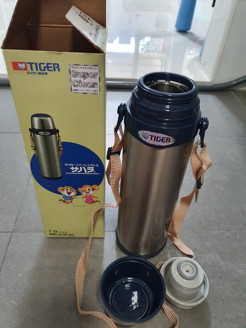Tiger Thermos Flask (1 litre), Furniture & Home Living, Kitchenware