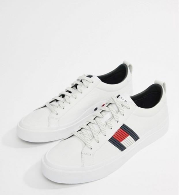 Tommy hilfiger flag sneakers clearance