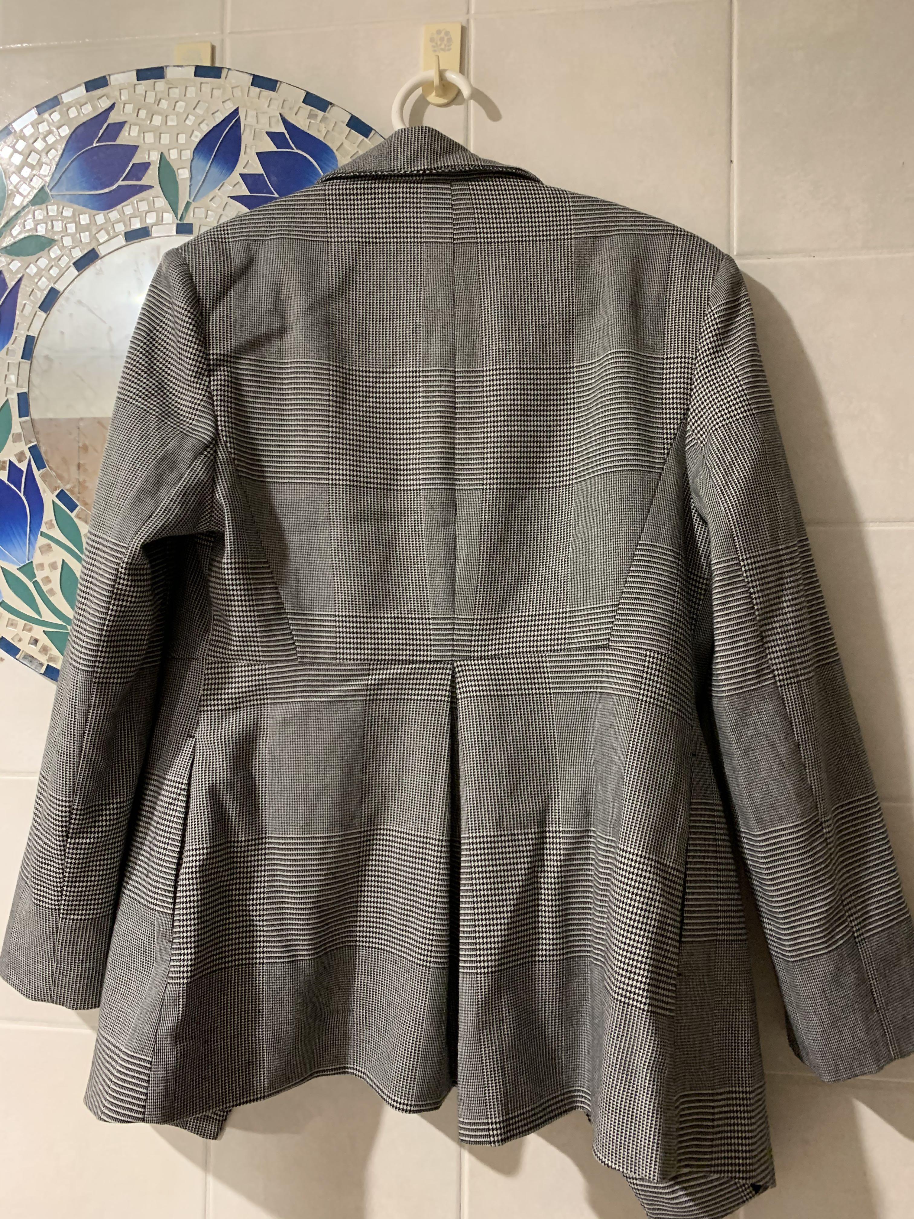 Topshop houndstooth clearance blazer