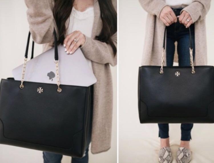 Marsden pebbled leather tote outlet