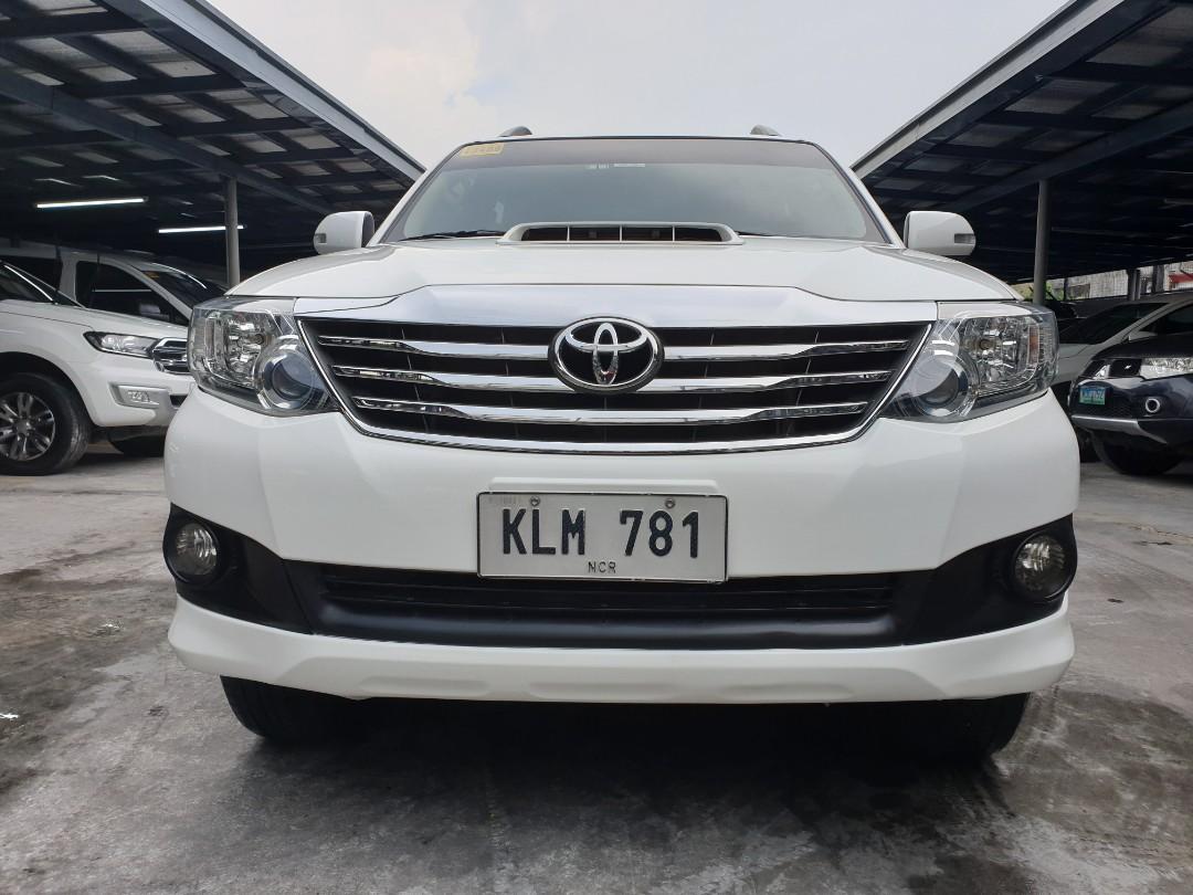 Toyota Fortuner 2014 G Diesel Auto Cars For Sale Used Cars On