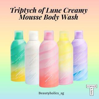 creamy mousse body wash