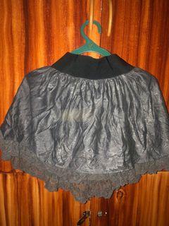 Twenty one metallic effect skirt