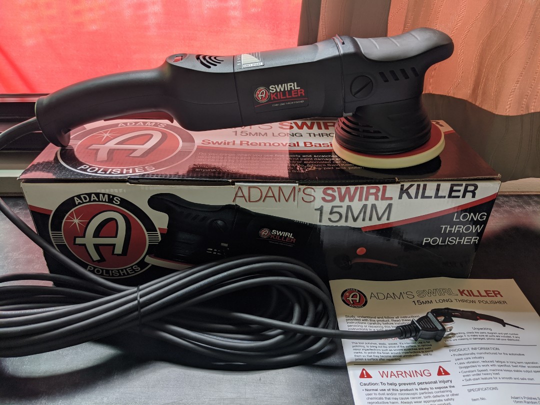 Adam's Swirl Killer 15mm Long Throw Polisher