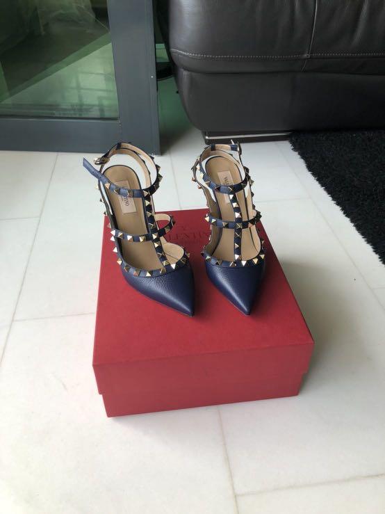 red valentino rockstud heels