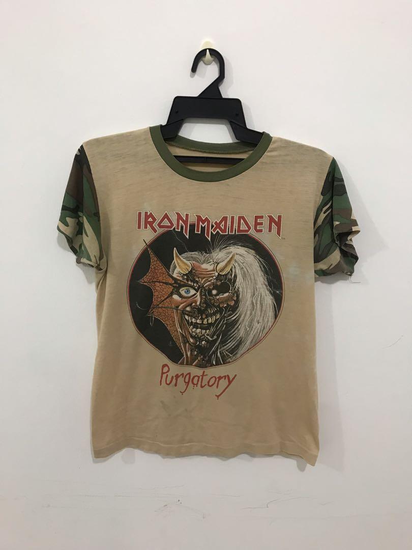Vintage Iron Maiden Camo Purgatory 