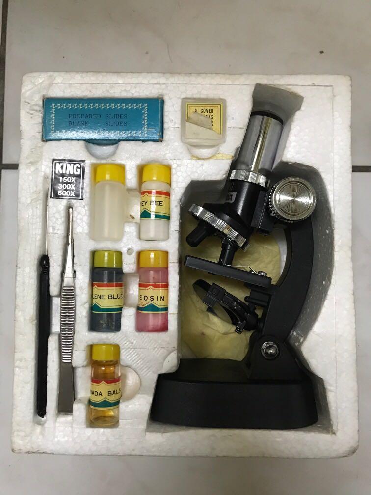 Vintage microscope set, Hobbies & Toys, Collectibles & Memorabilia