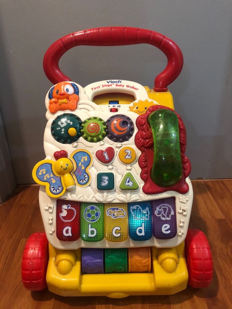 Vtech first steps 2025 baby walker instructions