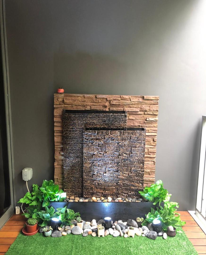 Wall Water Fountain Furniture Home Decor Others On Carousell