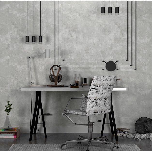 Wallpaper Grey Color For Home Or Office Furniture Home Decor