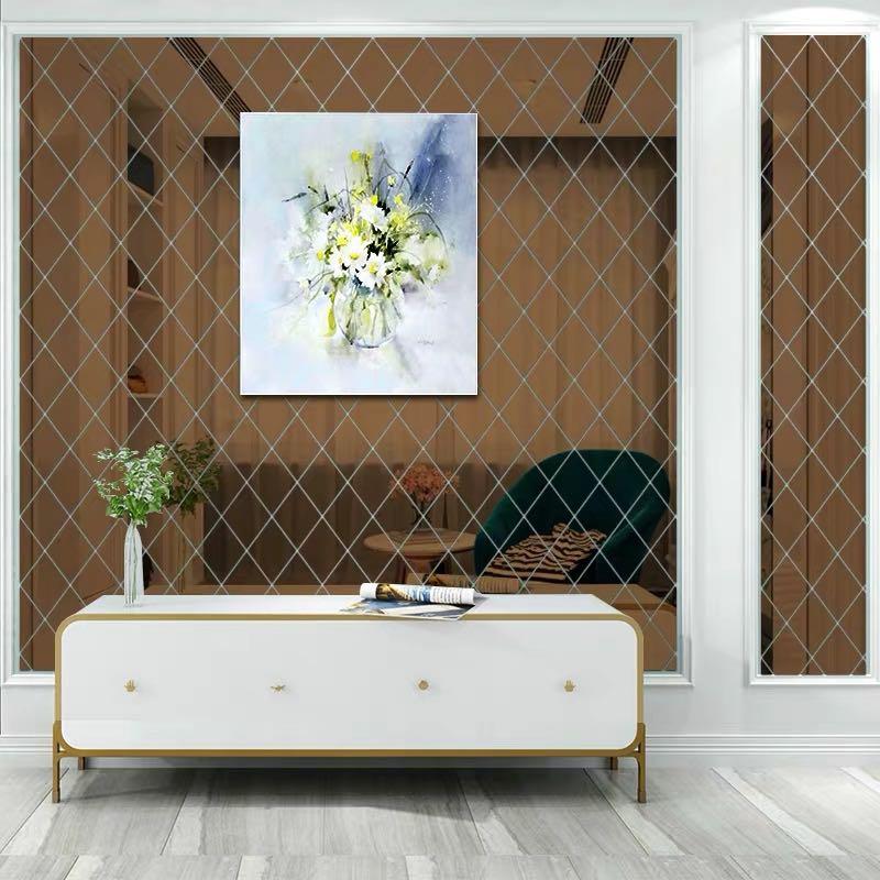 Wallpaper Mirror design, Furniture, Home Decor, Others on Carousell