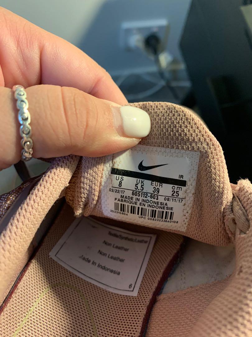 Rose gold tns nike discount