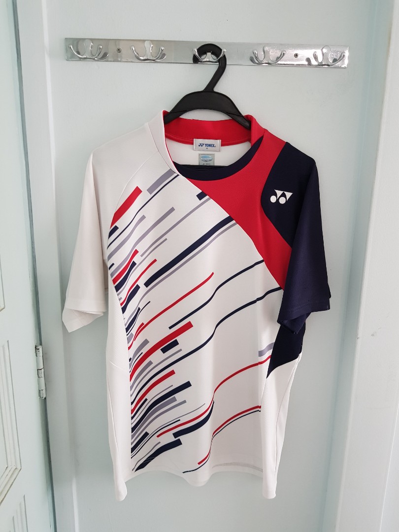 Yonex Men S Badminton Round T Shirts Size M Sports Sports