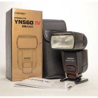 Yongnuo Flash YN560 iv Speedlight