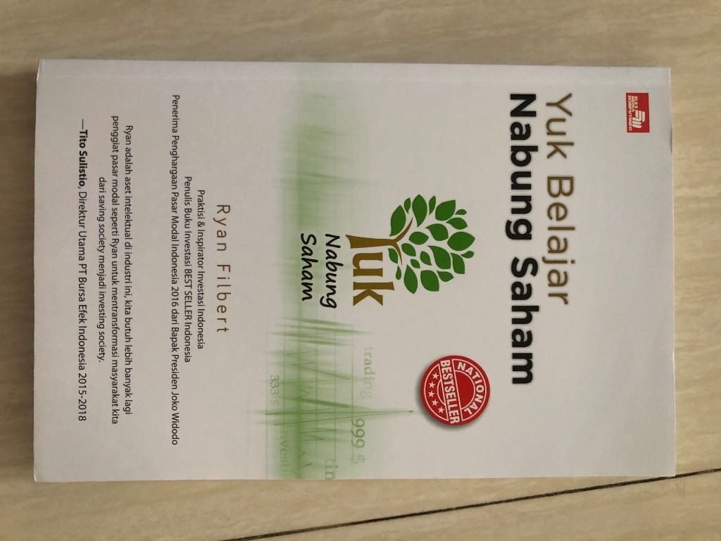 Yuk Belajar Nabung Saham By Ryan Filbert Wijaya S Sn Me Buku Alat Tulis Buku Di Carousell