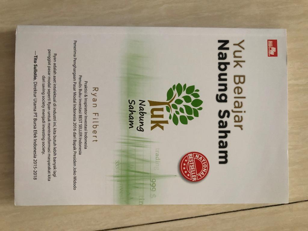 Yuk Belajar Nabung Saham By Ryan Filbert Wijaya S Sn Me Buku Alat Tulis Buku Di Carousell