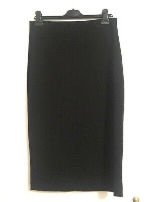 zara black pencil skirt