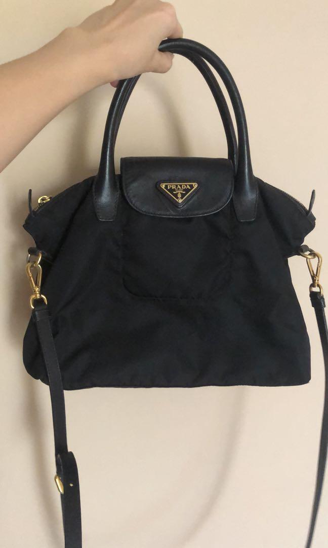 beg tangan prada original
