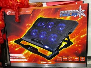 筆記本散熱器14寸15.6寸聯想華碩筆記本遊戲本戴爾手提電腦降溫底座排風扇支架板墊靜音風水冷外設扇熱器#carouselljackpot64208542445441110