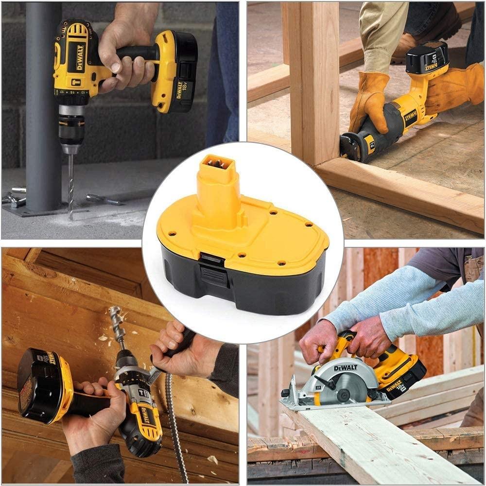 18V 3.6Ah DC9096 Battery Replacement for Dewalt 18V Battery High Capacity XRP DC9098 DC9099 DW9095 DW9096 DW9098 DW9099 DE9039 Cordless Power Tools Everything Else on Carousell